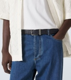 Bottega Veneta Intrecciato leather belt