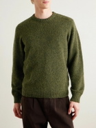 Noah - Shetland Wool Sweater - Green