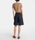 'S Max Mara Frank denim Bermuda shorts