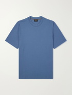 Brioni - Cotton-Jersey T-Shirt - Blue