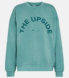 The Upside Tortuga Saturn logo cotton sweatshirt