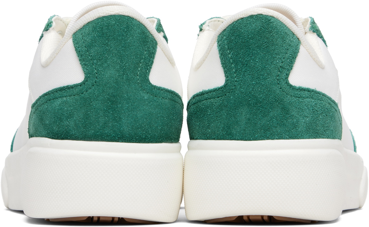 Casablanca White & Green Del Mar Sneakers