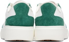 Casablanca White & Green Del Mar Sneakers