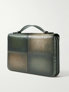 Berluti - Itauba Scritto Panelled Venezia Leather Pouch