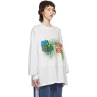 Some Ware White Haruka New Body Long Sleeve T-Shirt