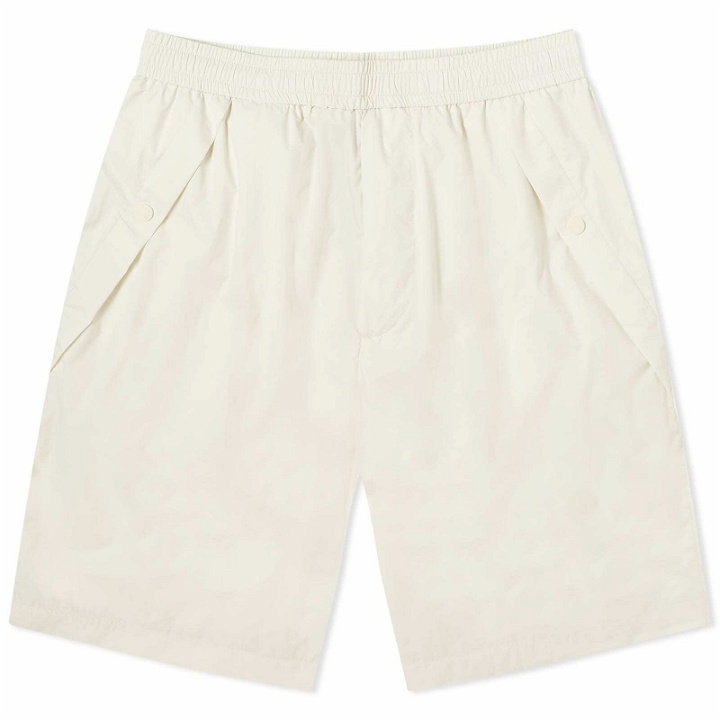 Photo: Moncler Men's Lightweight Nylon Shorts in White