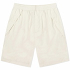 Moncler Men's Lightweight Nylon Shorts in White