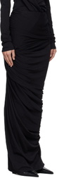 Entire Studios Black Dia Maxi Skirt