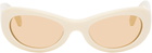 Port Tanger SSENSE Exclusive Beige Khilna Sunglasses