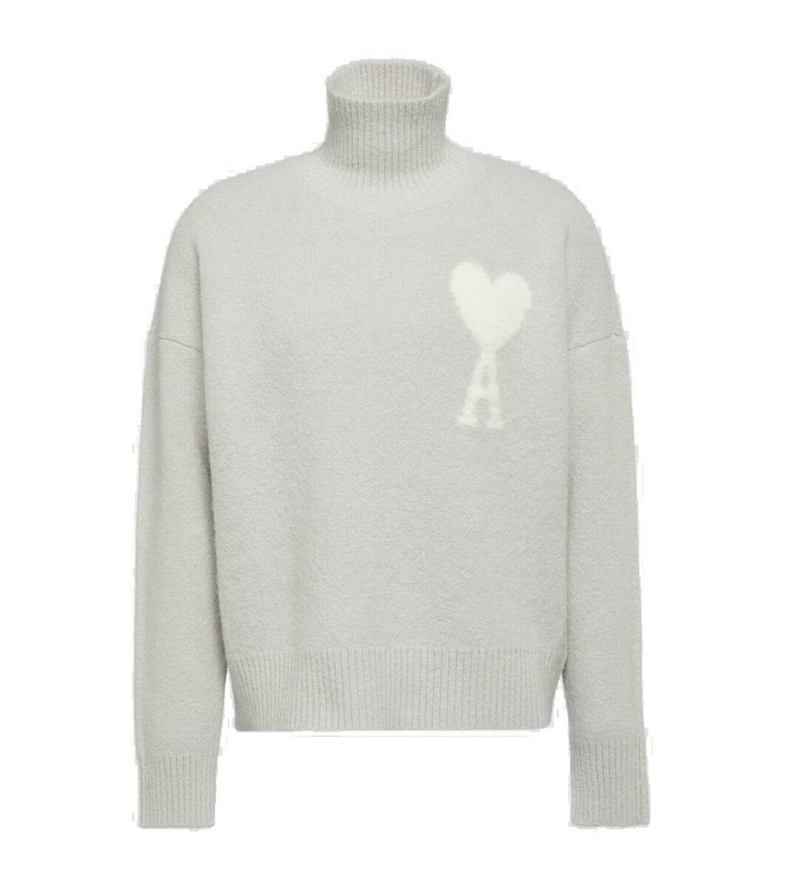 Photo: Ami Paris Ami De Coeur alpaca-blend turtleneck