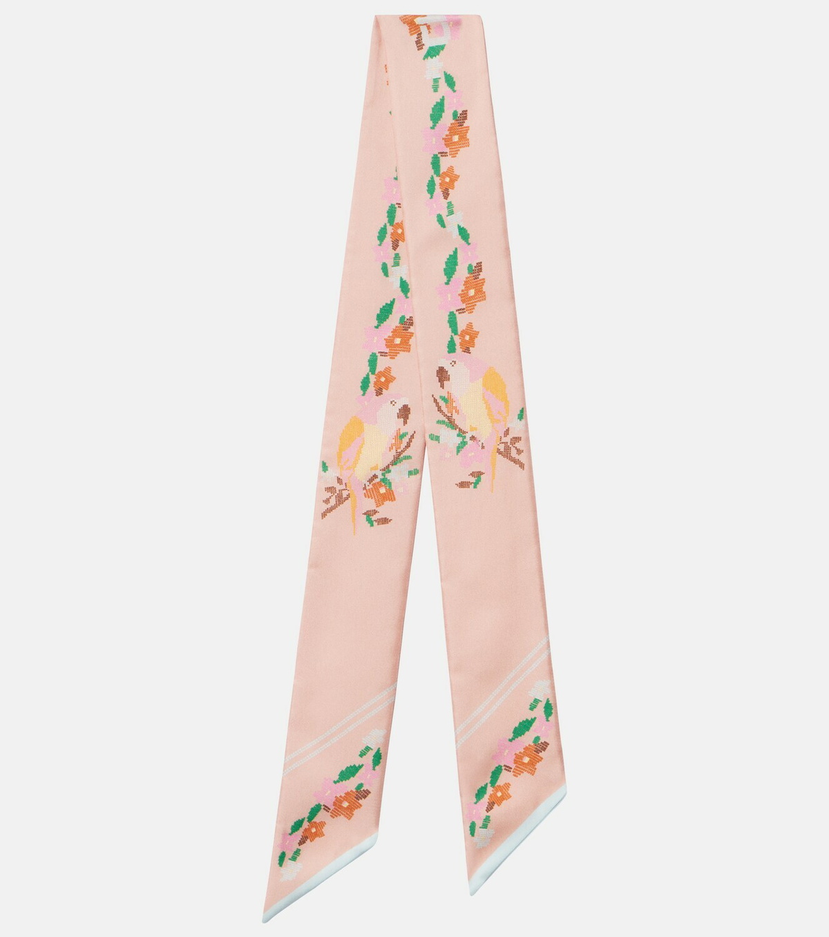 Chloé Printed silk scarf
