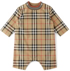 Burberry Baby Check Michael Jumpsuit