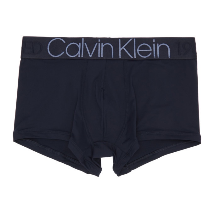 Photo: Calvin Klein Underwear Blue Evolution Micro Low-Rise Boxer Briefs