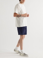 Abc. 123. - Webbing-Trimmed Cotton-Jersey T-Shirt - White