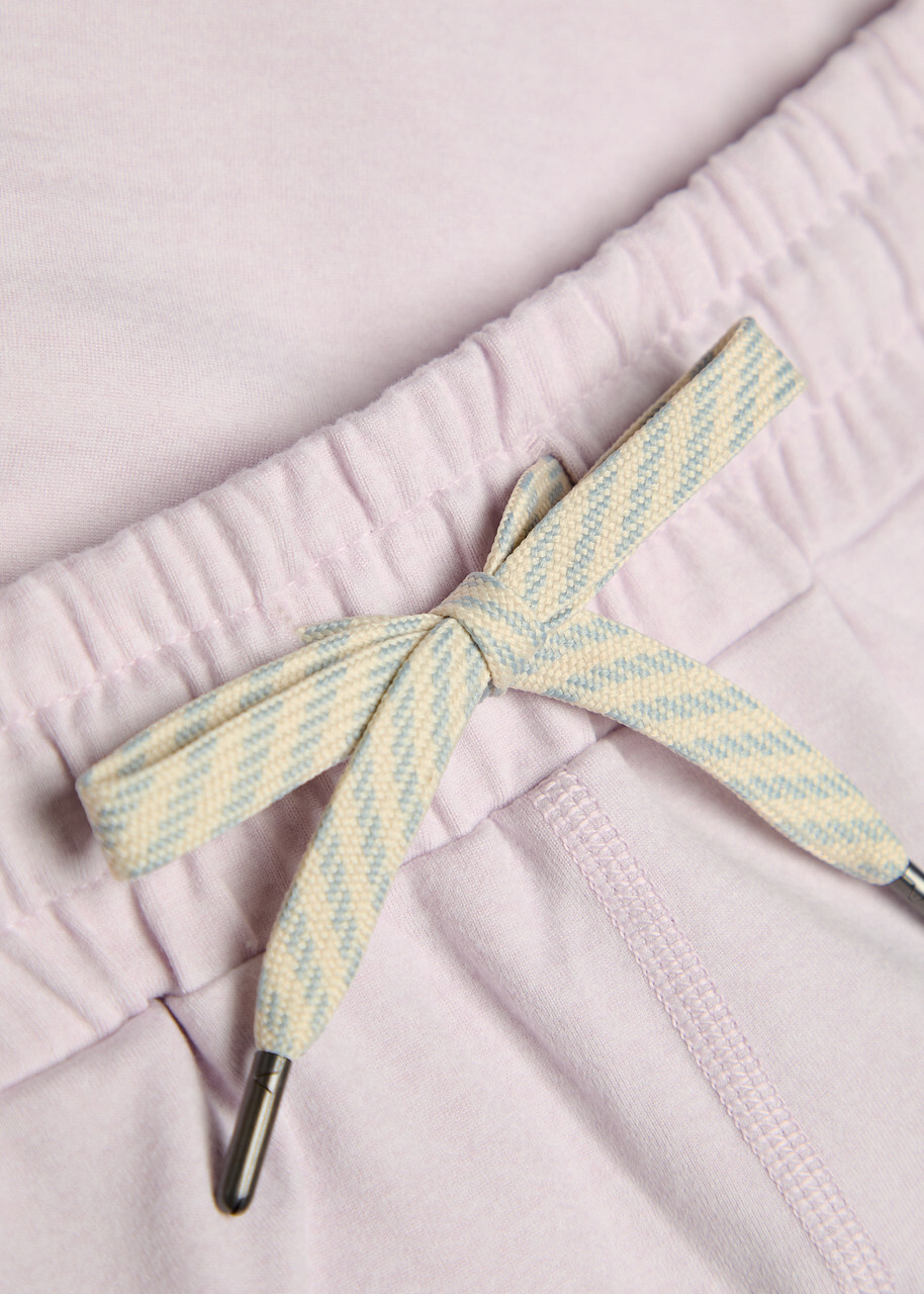 Vuori Performance Slubbed-jersey Sweatpants Lilac