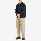 Foret Men's Berry Canvas Overshirt in Navy