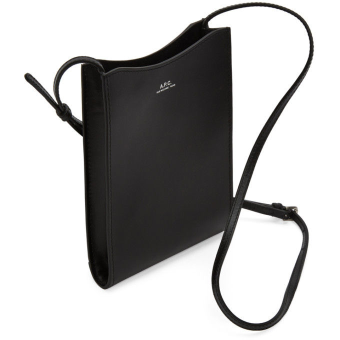 A.P.C. Black Jamie Neck Pouch