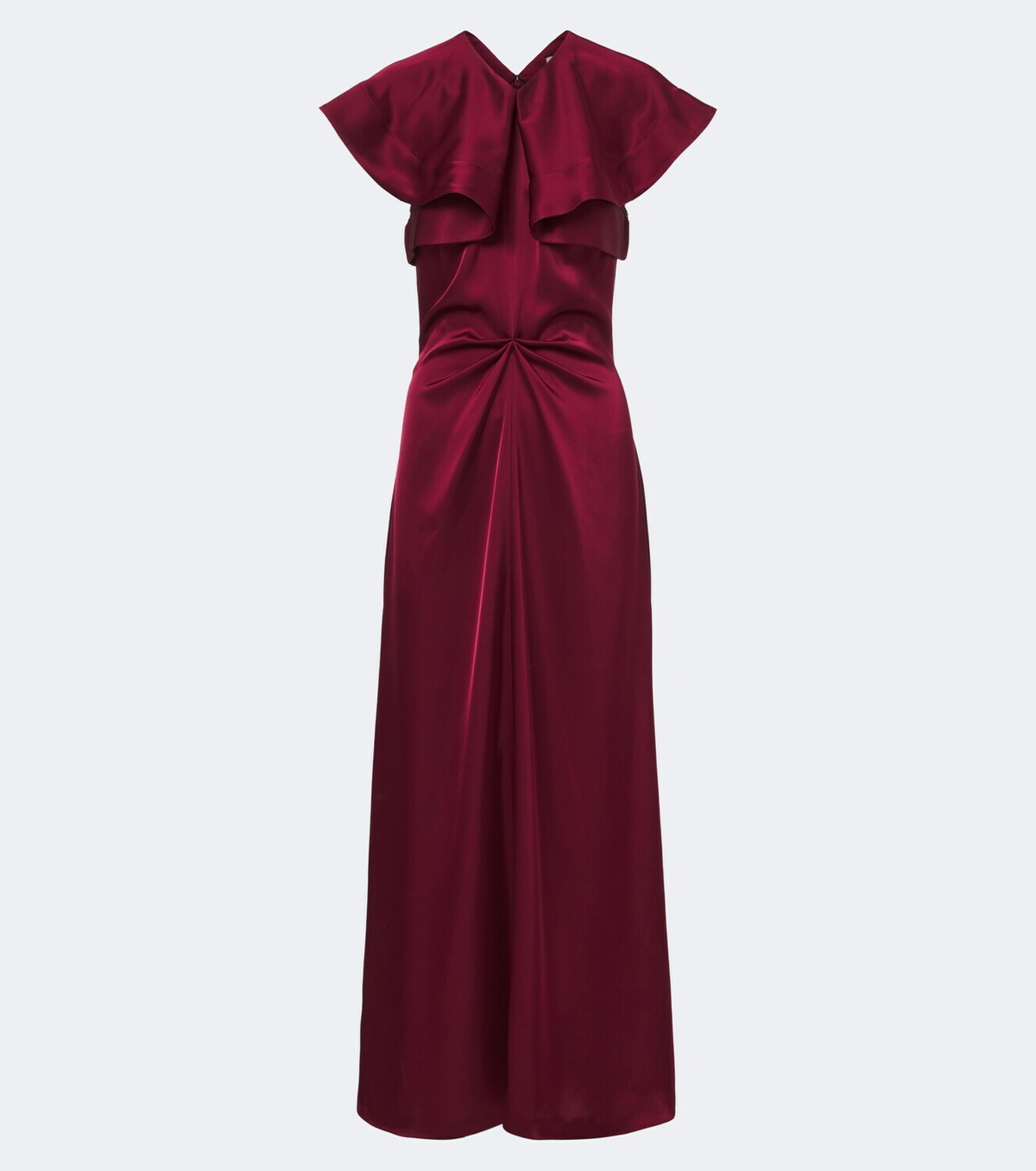 Altuzarra Alix gathered satin maxi dress