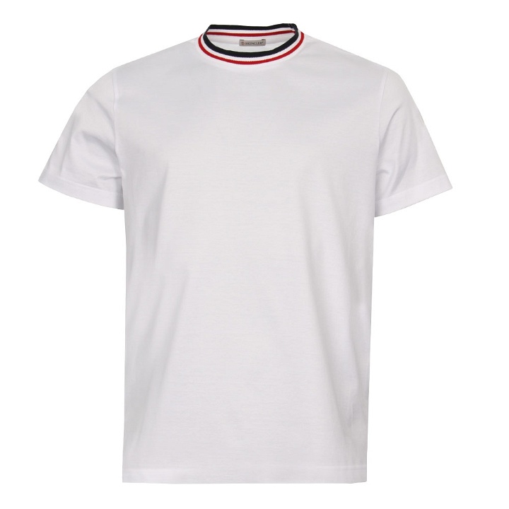 Photo: Knit Collar T-Shirt - White