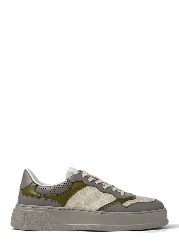 Photo: GG Colour Block Sneakers in Grey