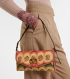 Valentino Garavani DeVain Small floral jacquard shoulder bag