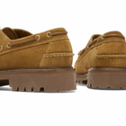 Bass Weejuns Men's Ranger Camp Moc Shoe in Mid Brown Suede