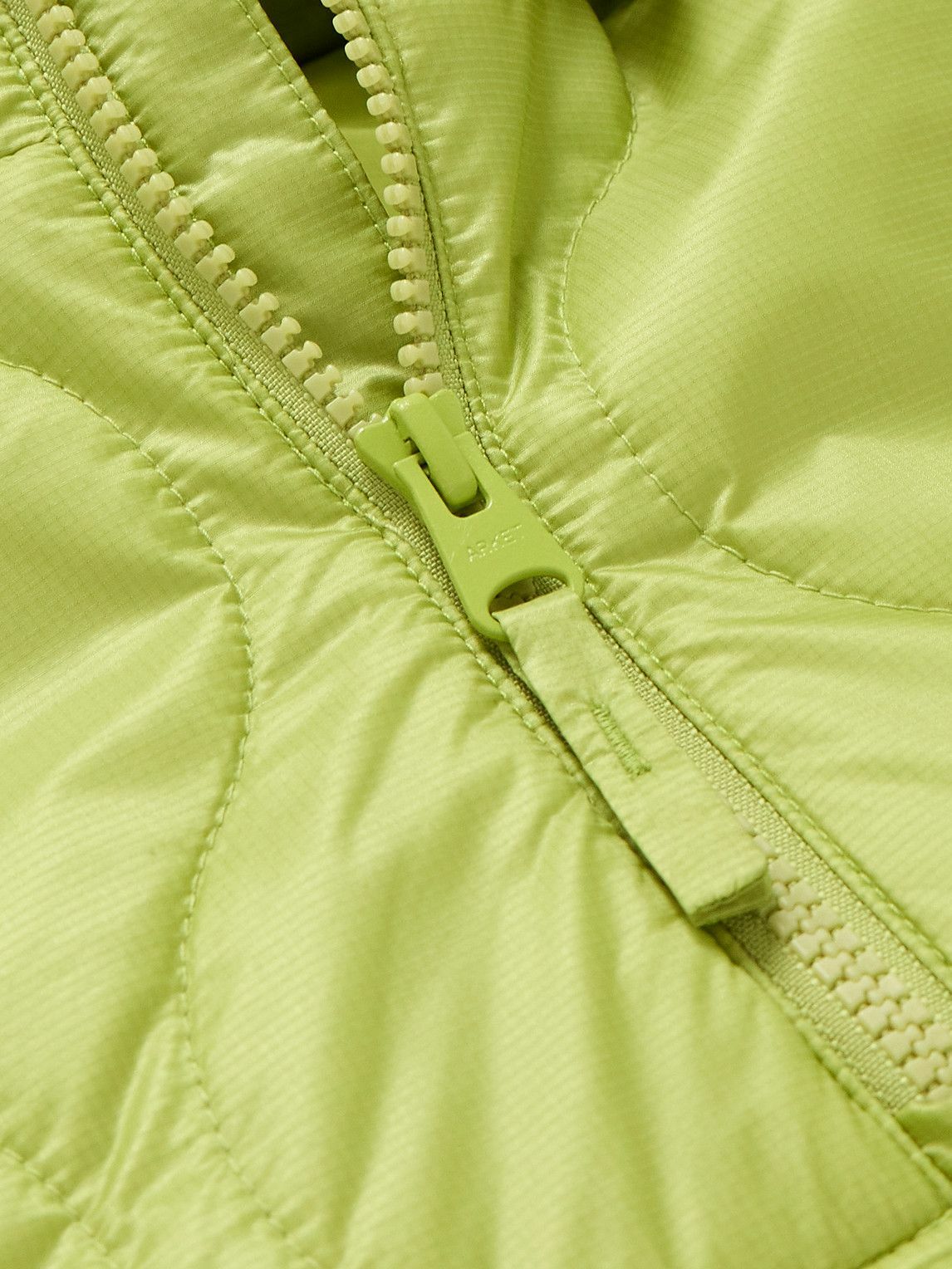 ARKET Kids - Gloria Quilted Padded Shell Hooded Jacket - Green