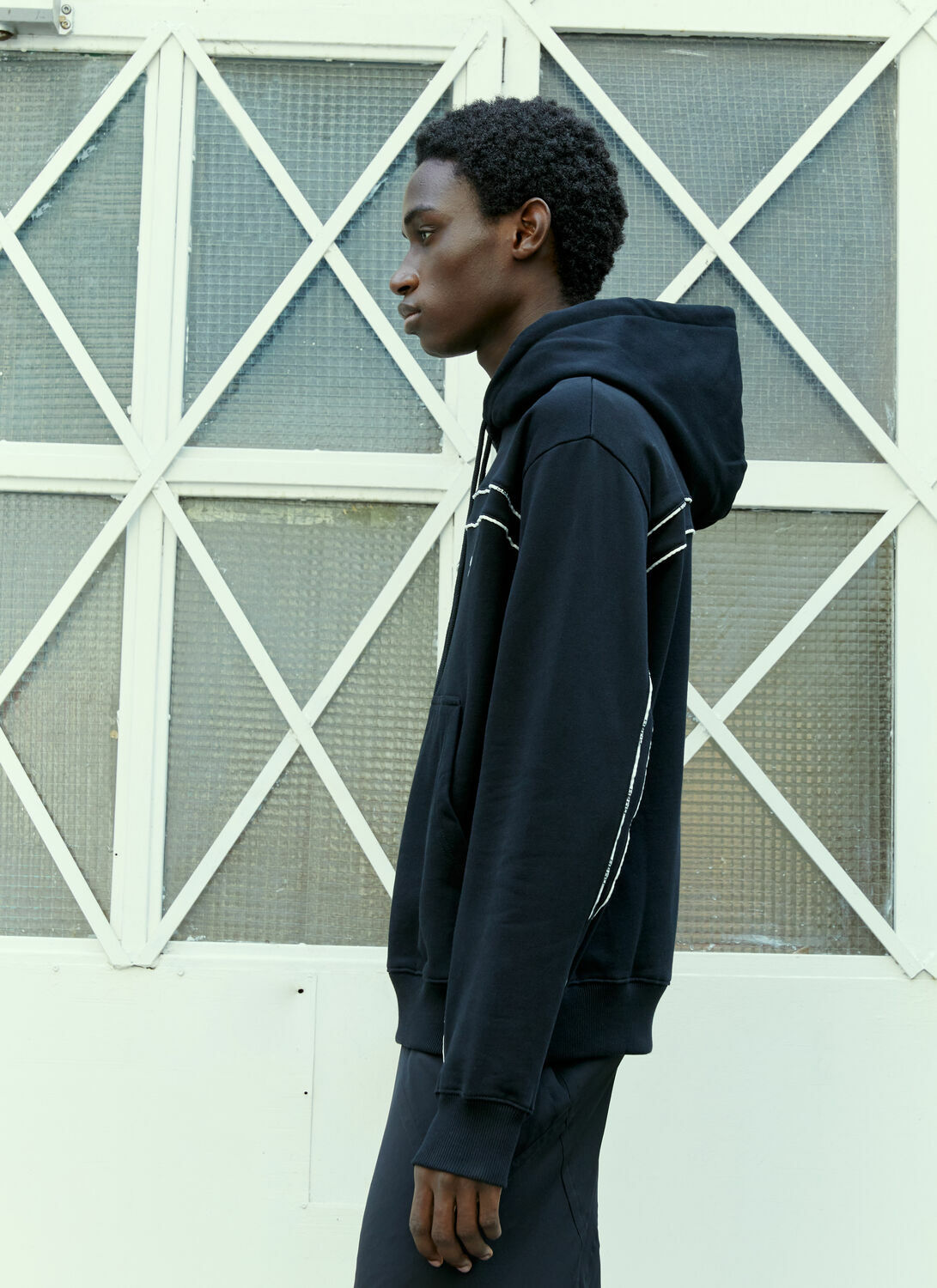 GmbH Piping Hooded Sweatshirt