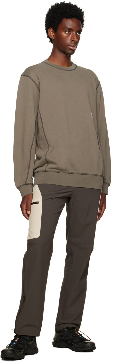 Parel Studios Taupe Contrast Sweatshirt
