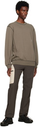 Parel Studios Taupe Contrast Sweatshirt