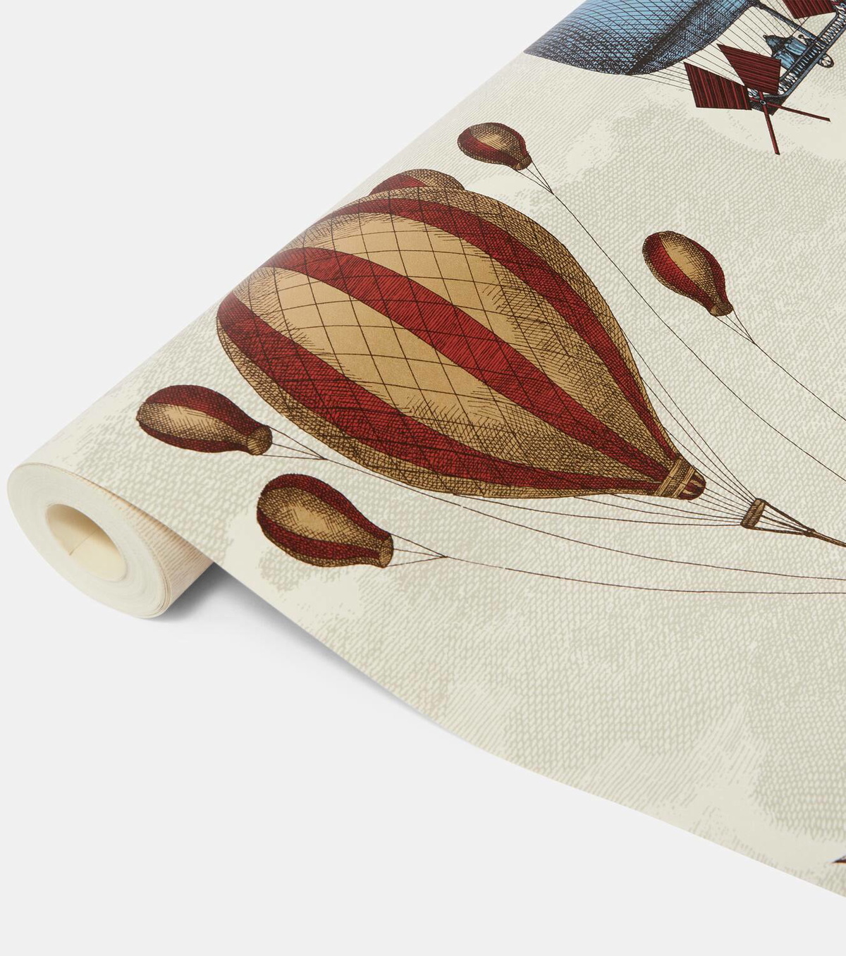 Fornasetti x Cole & Son Macchine Volanti wallpaper