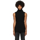 Telfar Black Halter Turtleneck