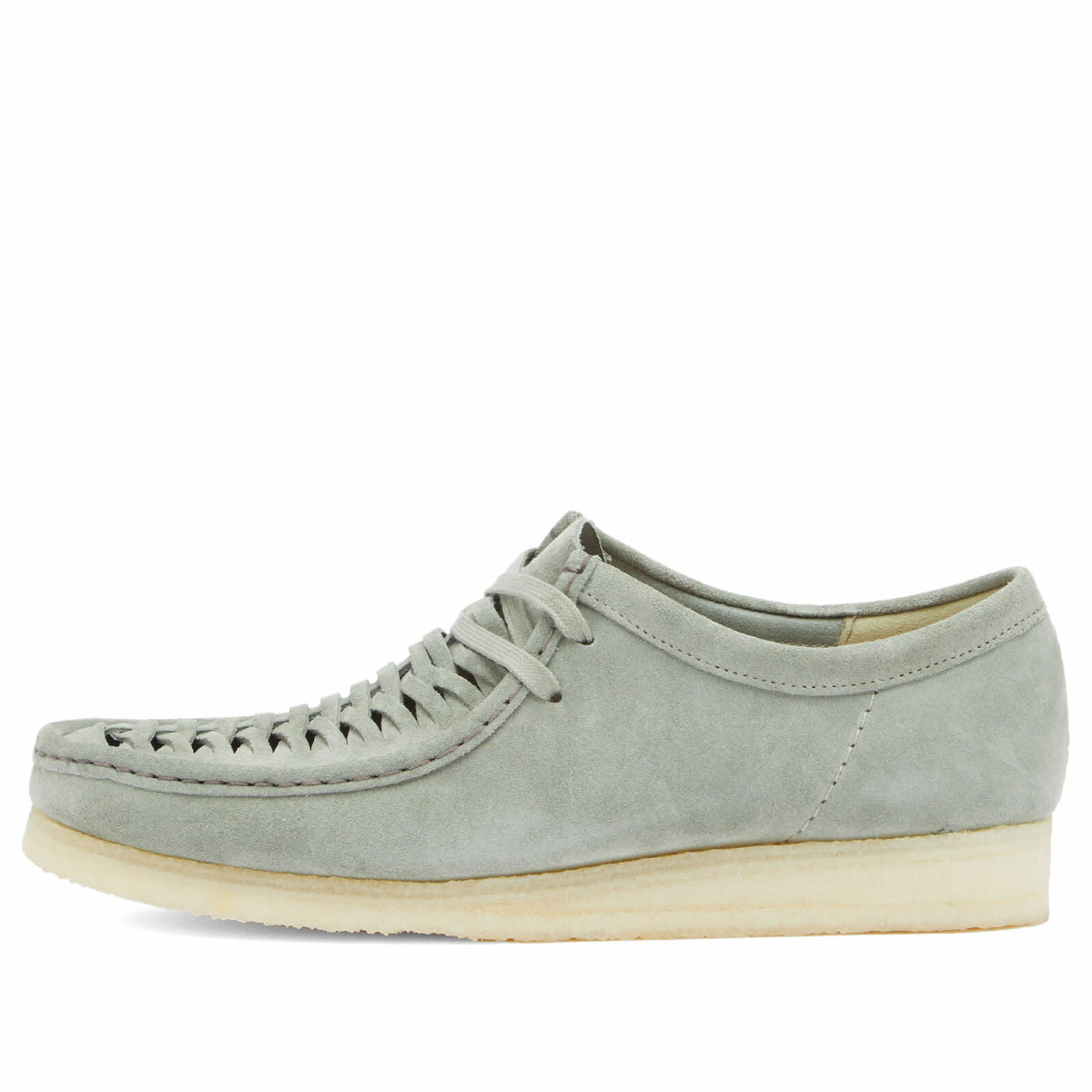 Clarks Originals Men's Wallabee Weave in Sage Suede Clarks
