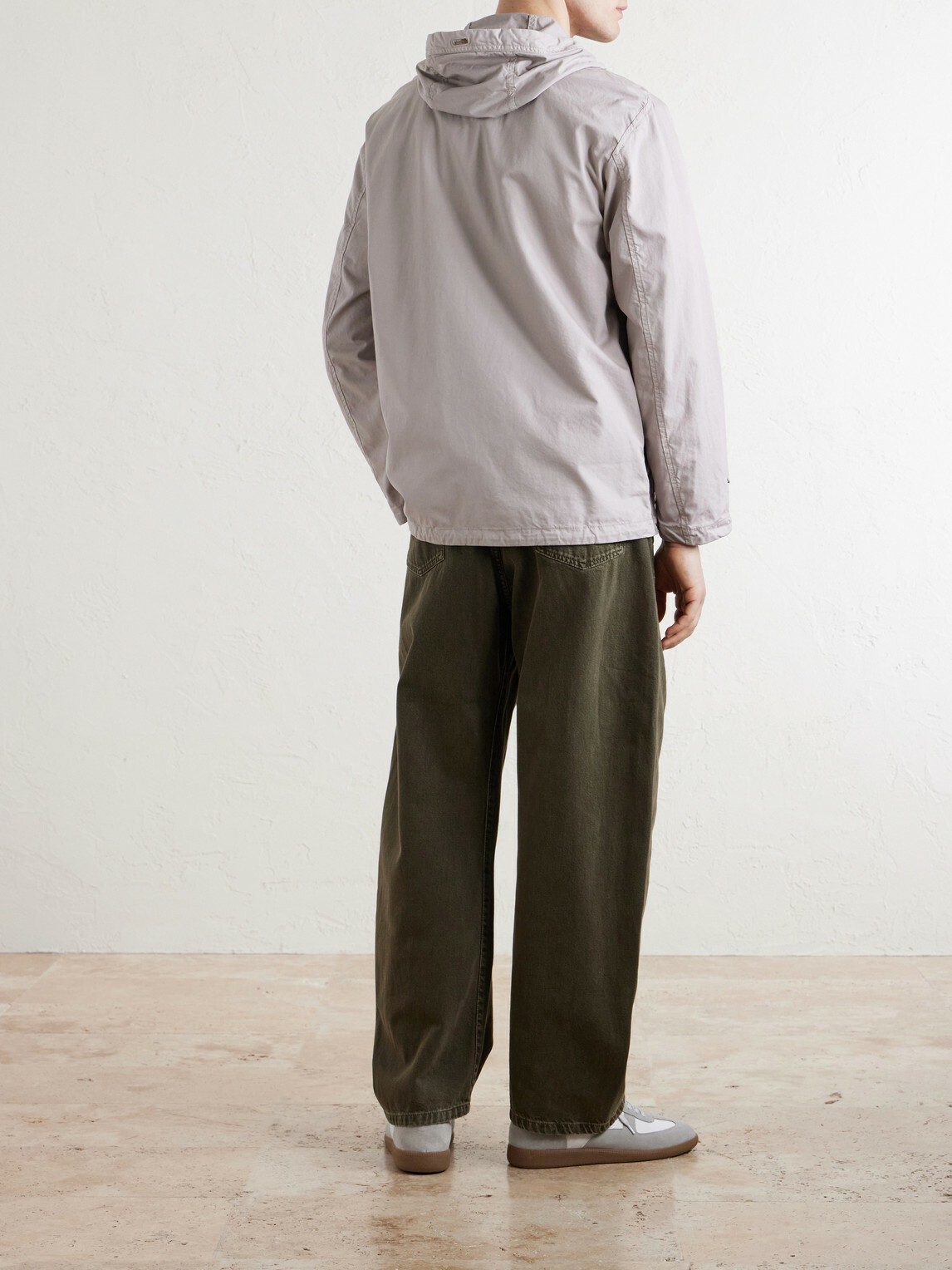 Herno - Cotton-Shell Hooded Jacket - Neutrals