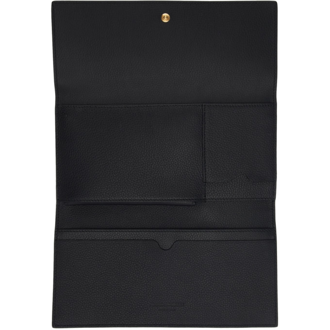 Alexander McQueen Black Skull Travel Wallet at the best price