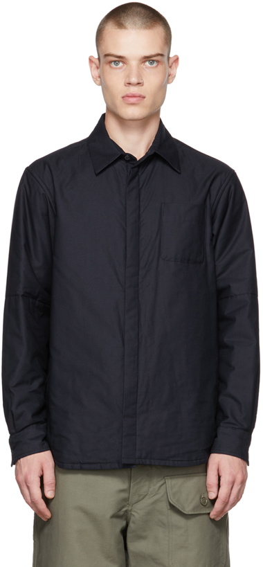 Photo: Undercover Navy Padded Shirt