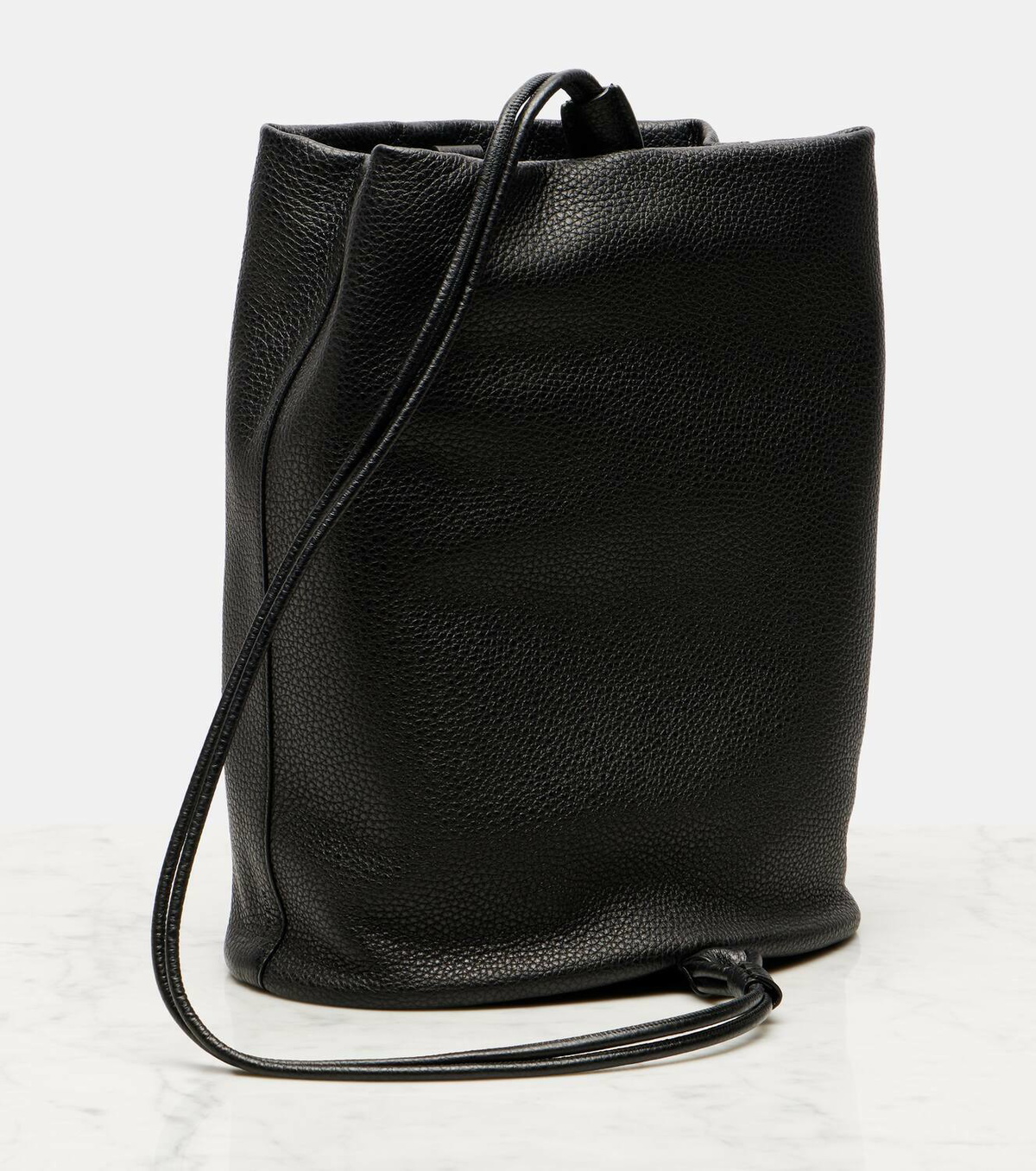 The Row Joe Medium leather backpack