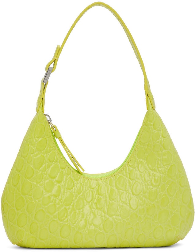 Photo: BY FAR Green Baby Amber Shoulder Bag