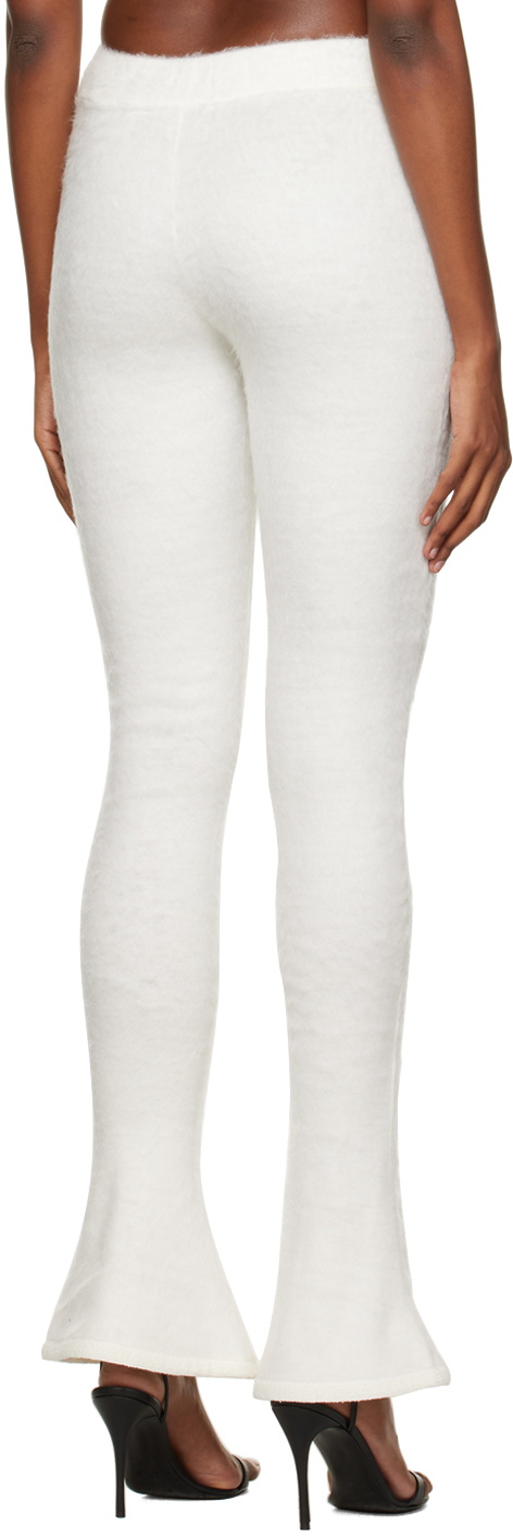 DIDU White Flarry Trousers