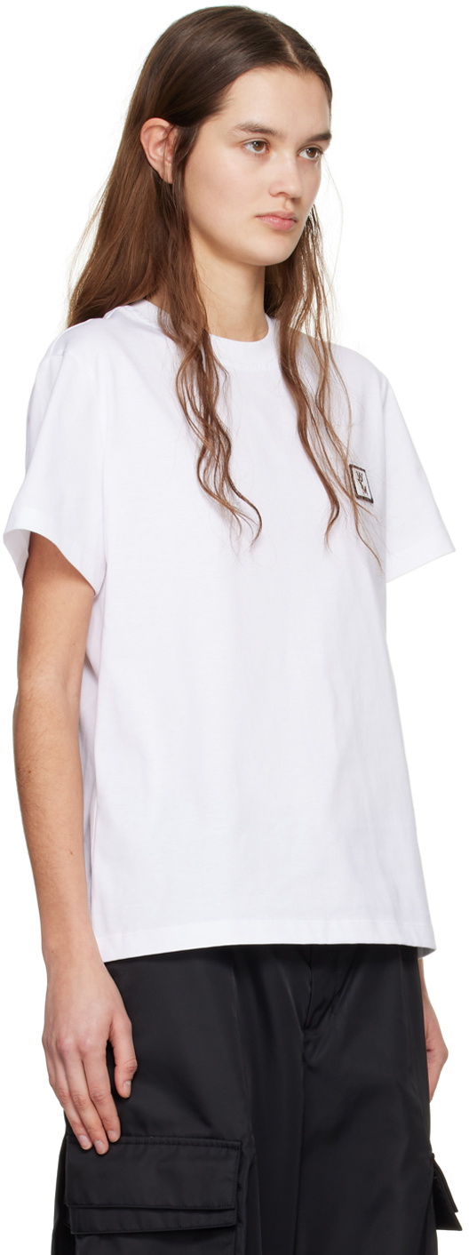 Wooyoungmi White Patch T-Shirt