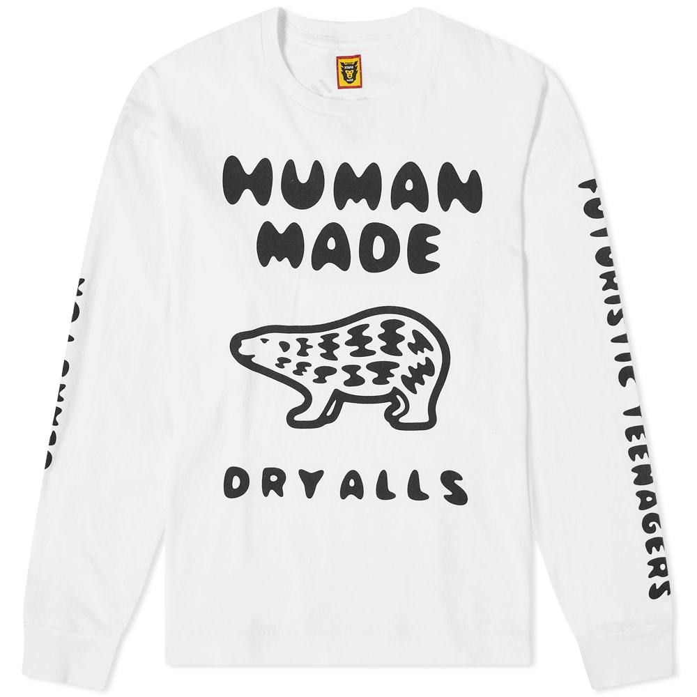 Human Made Long Sleeve Polar Bear Tee