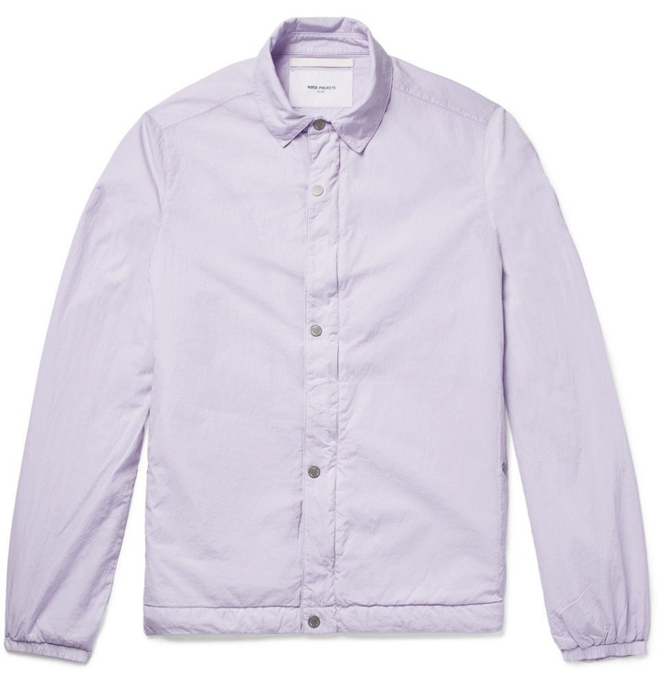 Photo: Norse Projects - Svend Slim-Fit Shell Coach Jacket - Men - Lilac