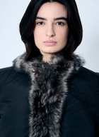 Alexander Wang Puffer Jacket With Shearling Trims