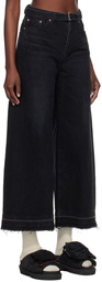 sacai Black Belted Jeans