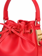 ALEXANDRE VAUTHIER - Mini Bbag Leather Bucket Bag