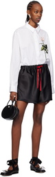 Simone Rocha Black Lady Boxer Shorts