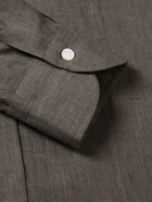 Rubinacci - Linen Shirt - Gray