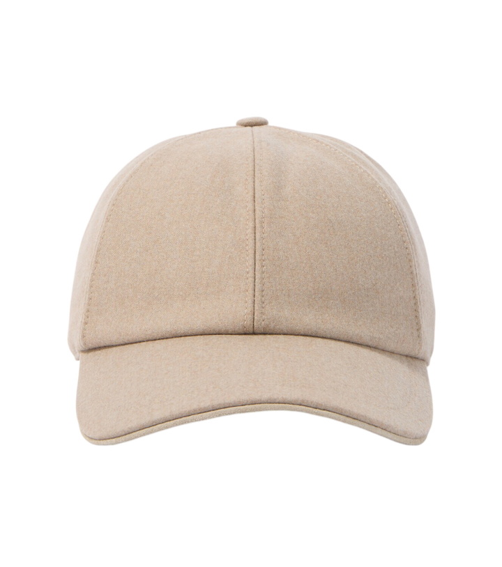 Photo: Eleventy Wool, silk, and cashmere baseball cap