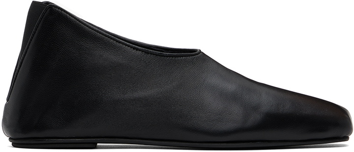 Photo: Loulou Studio Black Rachel Slip-on Loafers