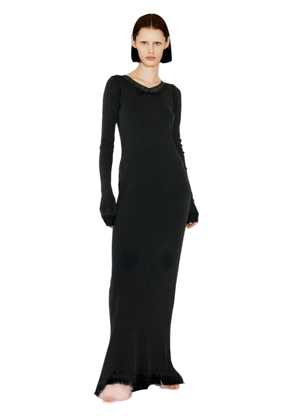 Photo: Balenciaga Lingerie Maxi Rib Dress